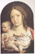 Jan Gossaert Mabuse the Virgin and Child (mk05) oil painting on canvas